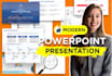 create business powerpoint presentation and google slide presentation