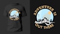 do custom adventure camping t shirt design