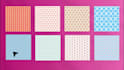 make seamless pattern or textile fabric design