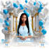 balloon release, in loving memory flyer, memorial funeral announcement flyer rip