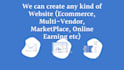 build any kind of static and dynamic website in PHP, nodejs