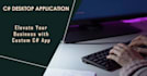 c sharp development, desktop and web apps, windows forms, sql integration