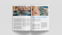 create a professional brochure magazine business proposal