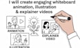create whiteboard animation and illustration and explainer video