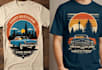 design a vintage logo t shirt