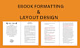 do book cover design, ebook layout design, atticus book formatting