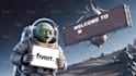 show your message with alien in multiverse