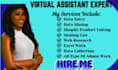be your expert virtual assistant for data entry web research