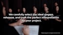 record real choir for you