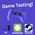 test and review your PC or android game