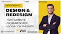do wix website redesign,develop godaddy, godaddy website design fix godaddy bugs