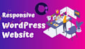 create responsive  wordpress website, landing page, redesign wordpress theme