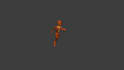 animate a 3d cycle animation