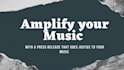 write industry quality press release for your music