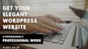 design wordpress website using elementor pro