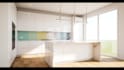 create luxury photorealistic 3d kitchen interior design
