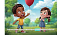 design african american children story book illustration and children book cover