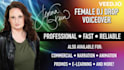 record your female dj drop