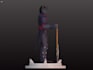 sculpt 3d character or miniature for 3d printing