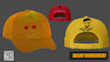 provide high quality cap and hat designs with mockup badges