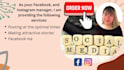 be your social media manager
