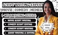 scriptwriting, comedy scriptwriting, screenplay writer, youtube scriptwriting