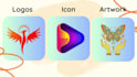 redraw and vectorize your artwork into high resolution