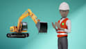 create 3d male spokesperson construction promo video