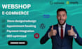 design ecommerce webshop, online store ecommerce website woocommerce webshop wix