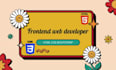 be your front end web developer using HTML,CSS, bootstrap