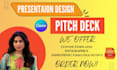 design professional and modern presentation