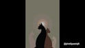 create minimal cat abstract art