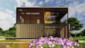 design a custom eco house with photorealistic 3d renders