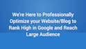 professionally do onpage and technical SEO of wordpress site