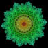 create colorful, neon, psychedelic mandala for rave tent and books