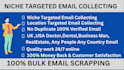collect b2b verified email lists from any country