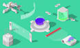 create isometric and flat vector animations for exploded diagrams and products