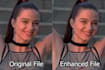 enhance, improve and upscale low quality videos