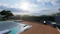 do landscape design, backyard, patio, garden, pool ,3d deck