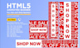 convert design, PSD, or ai to HTML5 animated web banners