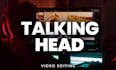 edit a professional youtube talking head videos