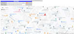 google maps API integration with markers, clusters, filters