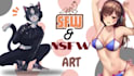 draw custom sfw or nsfw furry and anime character art