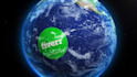 make earth zoom logo reveal video