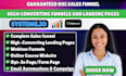 design systeme io landing page, systeme io funnel, webinar funnel, sequence