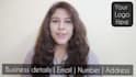 create video as a female spokesperson