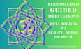 create and record personalized meditations or affirmations