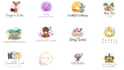 design a watercolor logo and branding kit for your etsy shop