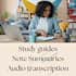 create study guides and organize your notes