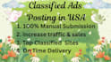 create top classified ads sites posting manually in USA